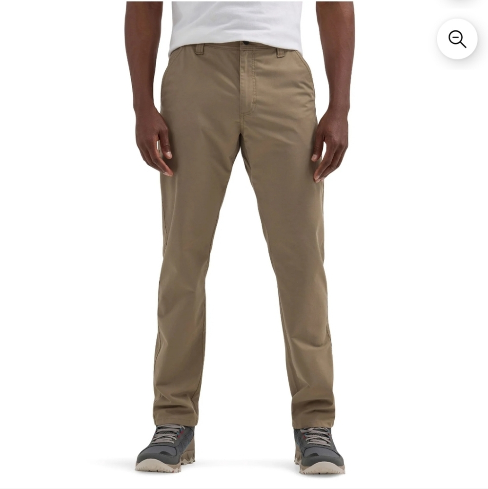 Wrangler Men's All-Terrain Chino Pants Size 40x30 with UPF 30 Protection